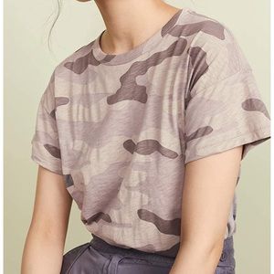 Rag & Bone Camo Crew Neck Tee